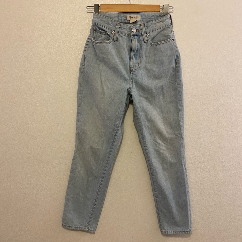 Madewell High Rise Light Blue Jeans